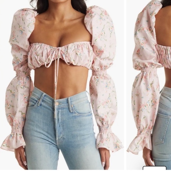 House of CB Tops - House of CB Henrietta Floral Top